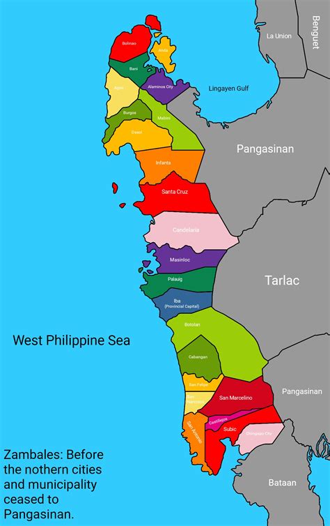 list of cities and municipalities in zambales in order|Province of Zambales .